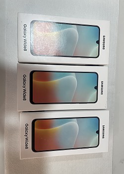 갤럭시 와이드8 128G 단순개봉미사용